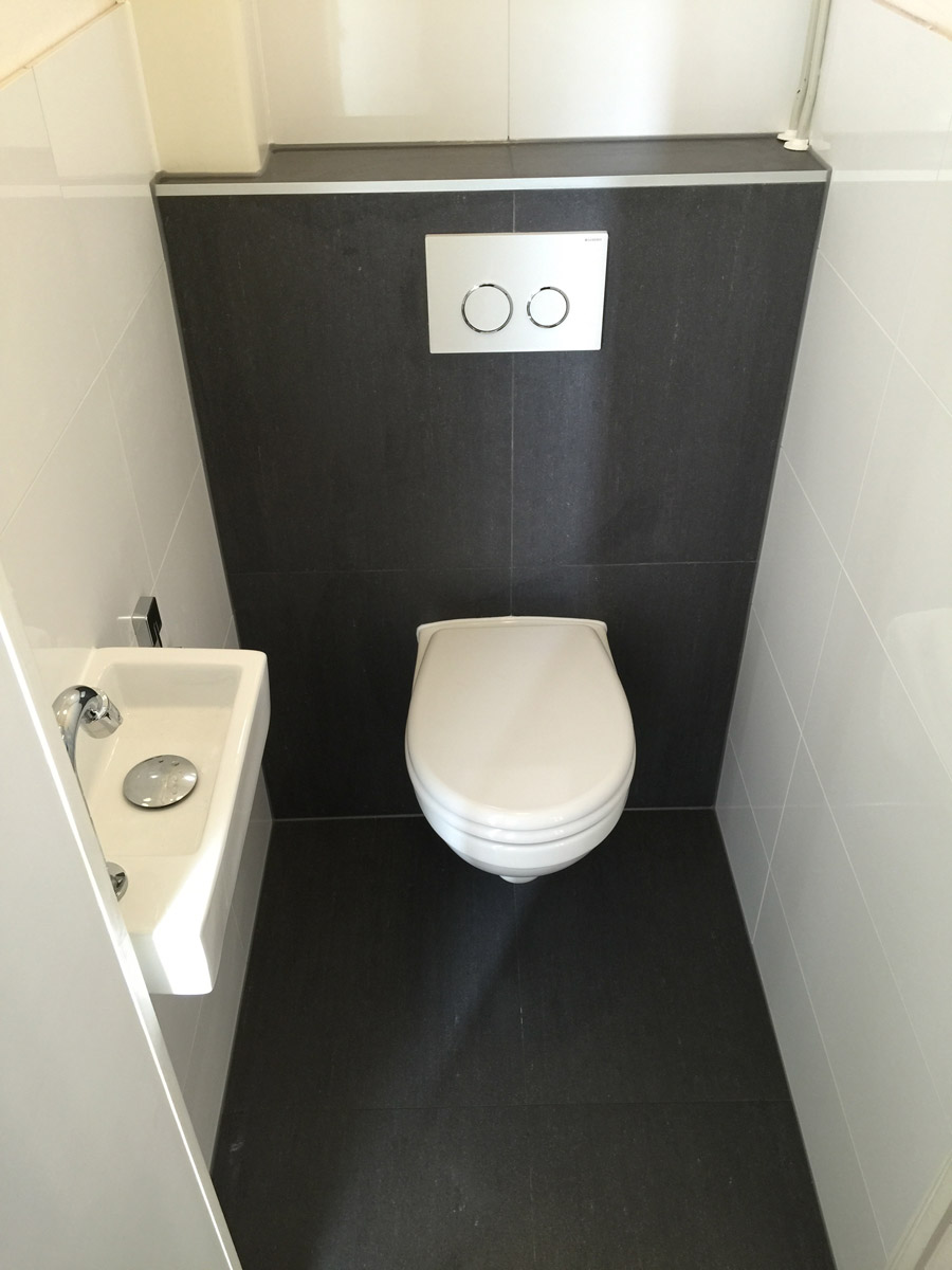 Verrassend Toilet renovatie zaandam | Project foto's toilet renovatie zaandam DI-17